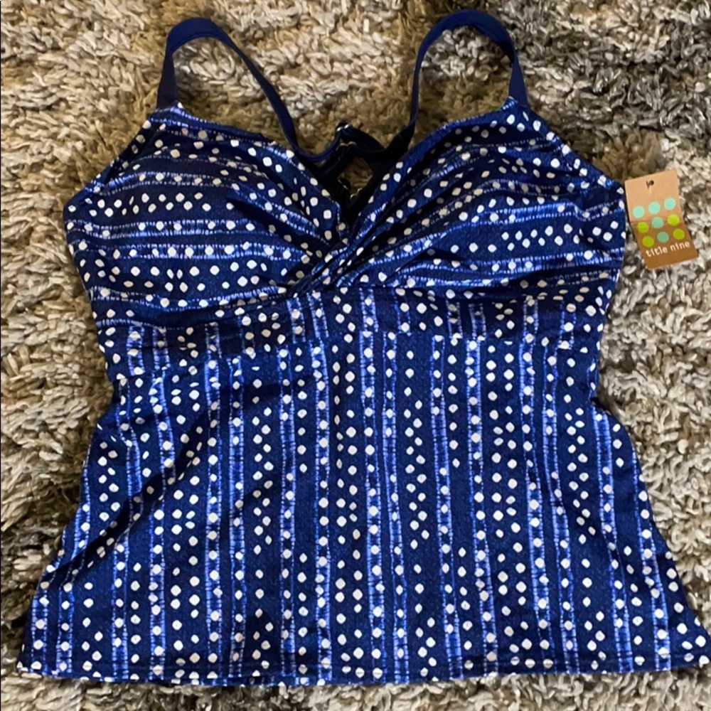 Title nine tankini top